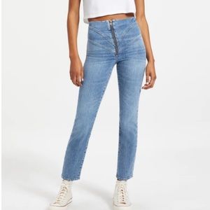 Good American Corset Straight Jeans | Good American Jeans